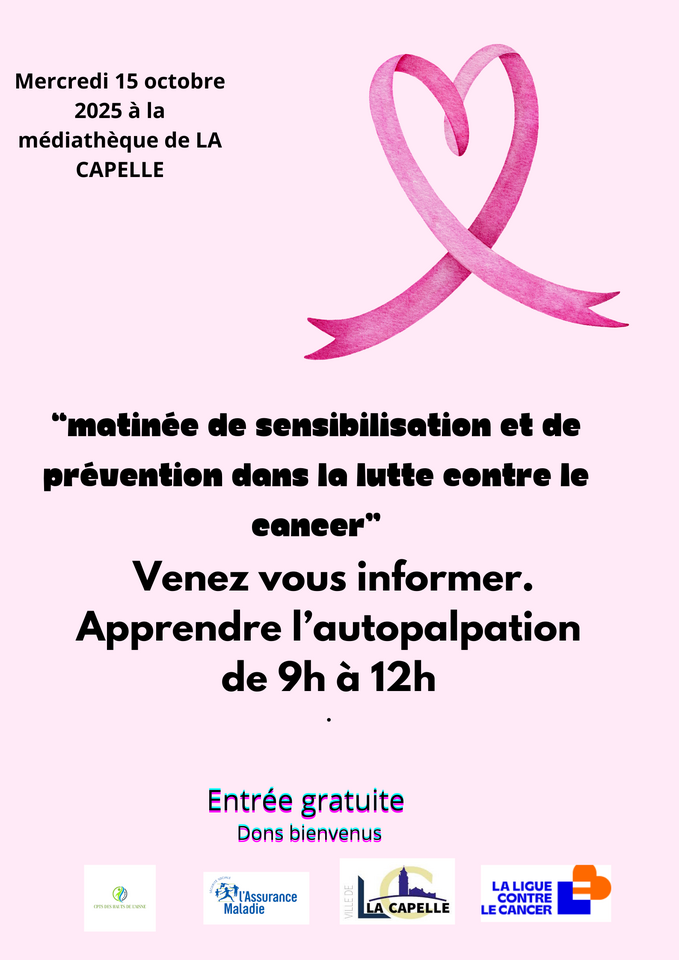 affiche cancer sein