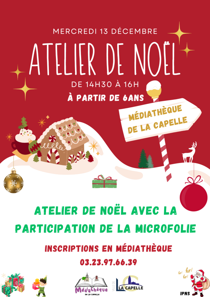 atelier noël 2023