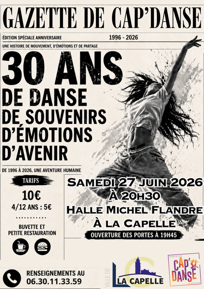 cap danse 2026