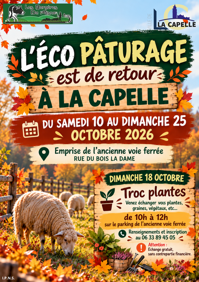 eco pâturage automne 2026