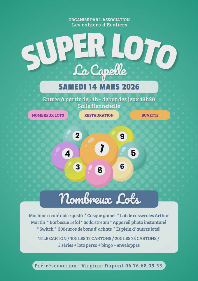 loto cahiers eco 2026
