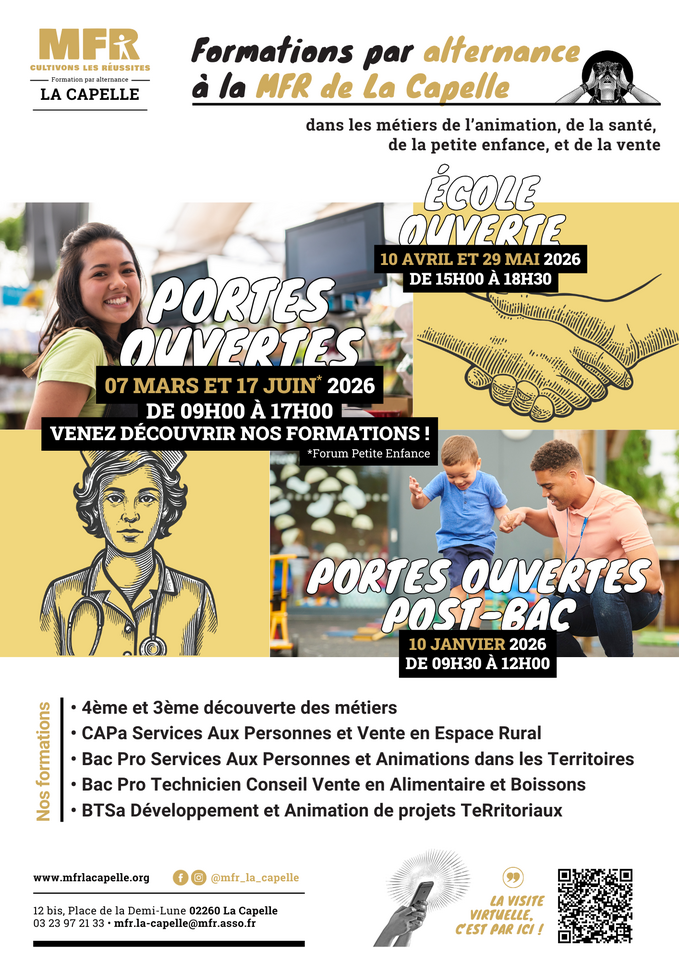 mfr portes ouvertes 2026